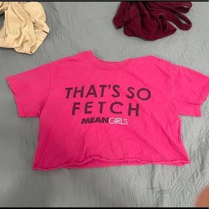 Mean Girls “That’s so fetch” Crop Top